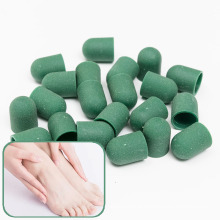 Professional Pedicure Removing Calluses Mandrel Bit Green Sanding Caps